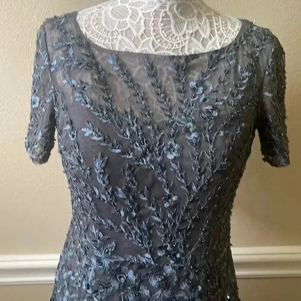 JJs House Charcoal Lace Maxi Dress - Picture 2 of 9
